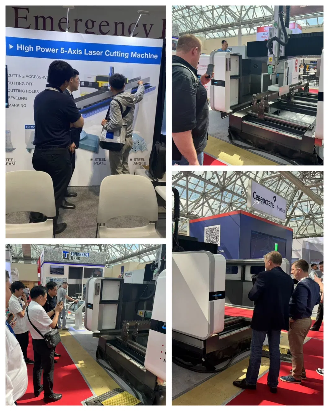 5-अक्षीय 3 डी लेजर कटिंग सिस्टम के लिए केबेई उच्च परिशुद्धता सर्वो मोटर 8